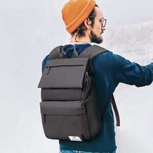 Janwalker Brand Backpack Slim Travel Laptop Bag Water Resistant Anti-Theft